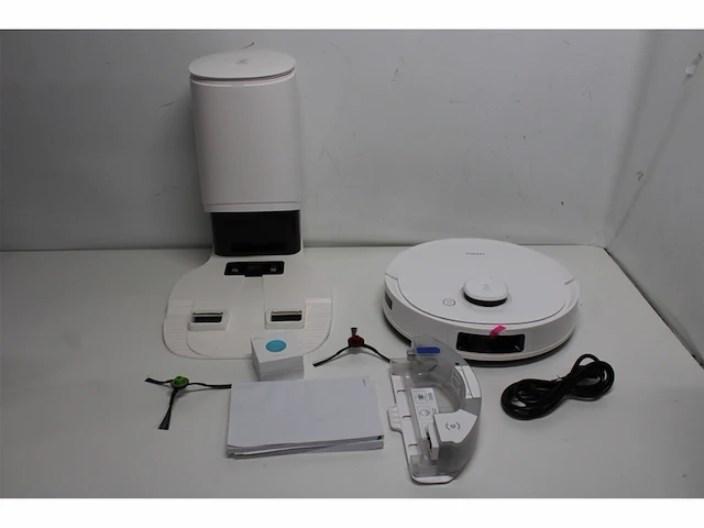 Ecovacs deebot t9+ robotstofzuiger met zuigstation 3000 pa 3d obstakeldetectie alexa wit - afbeelding 5 van  6