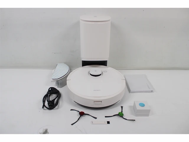 Ecovacs deebot t9+ robotstofzuiger met zuigstation 3000 pa 3d obstakeldetectie alexa wit - afbeelding 5 van  5