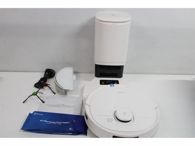 Ecovacs deebot t9+ robotstofzuiger wit - afbeelding 5 van  5