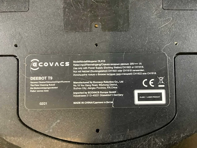 Ecovacs deebot t9 robotstofzuiger - afbeelding 9 van  9
