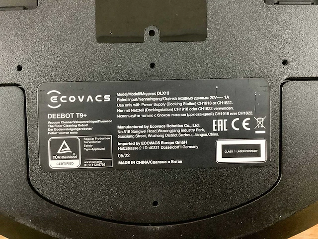 Ecovacs deebot t9+ robotstofzuiger - afbeelding 3 van  11