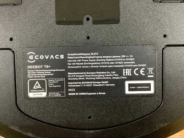 Ecovacs deebot t9+ robotstofzuiger - afbeelding 3 van  11