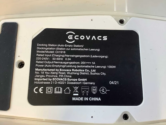 Ecovacs deebot t9+ robotstofzuiger - afbeelding 8 van  8