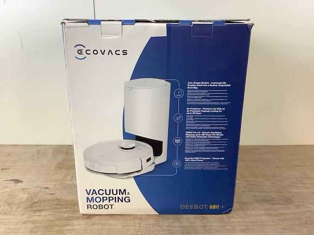 Ecovacs deebot t9+ robotstofzuiger - afbeelding 2 van  9