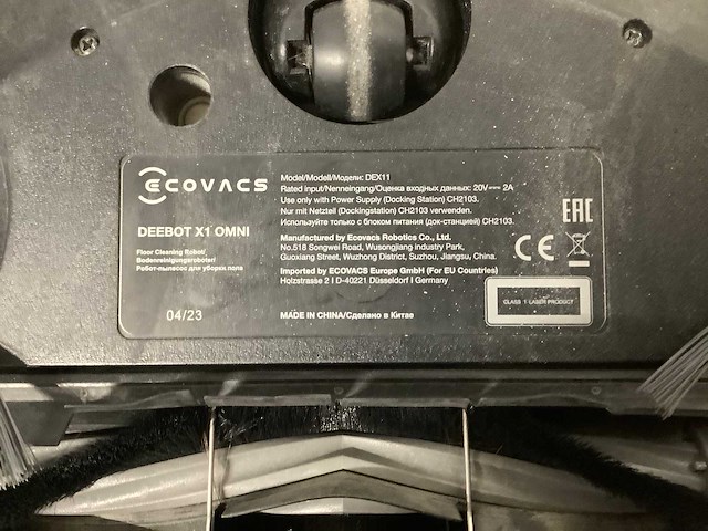 Ecovacs deebot x1 omni robotstofzuiger - afbeelding 8 van  8