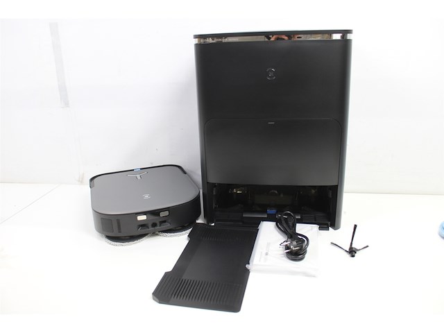 Ecovacs deebot x2 omni robotstofzuiger automatisch leegstation actief dweilsysteem zwart - afbeelding 4 van  4