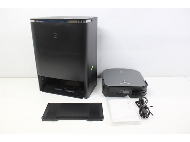 Ecovacs deebot x2 omni robotstofzuiger automatisch leegstation actief dweilsysteem zwart - afbeelding 4 van  5