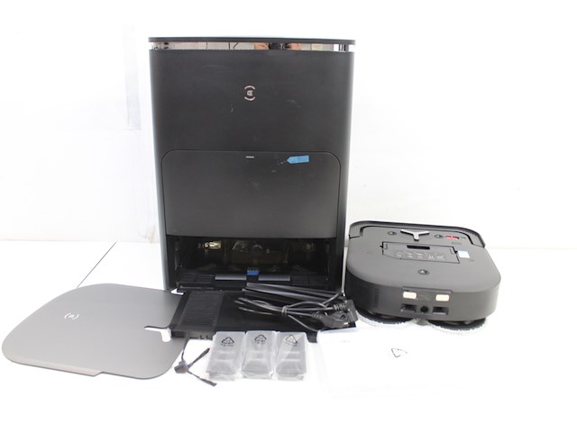 Ecovacs deebot x2 omni robotstofzuiger automatisch leegstation actief dweilsysteem zwart - afbeelding 4 van  5