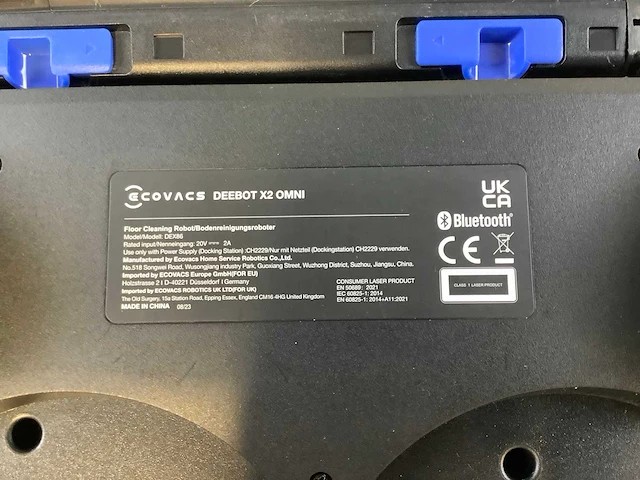 Ecovacs deebot x2 omni robotstofzuiger - afbeelding 9 van  9