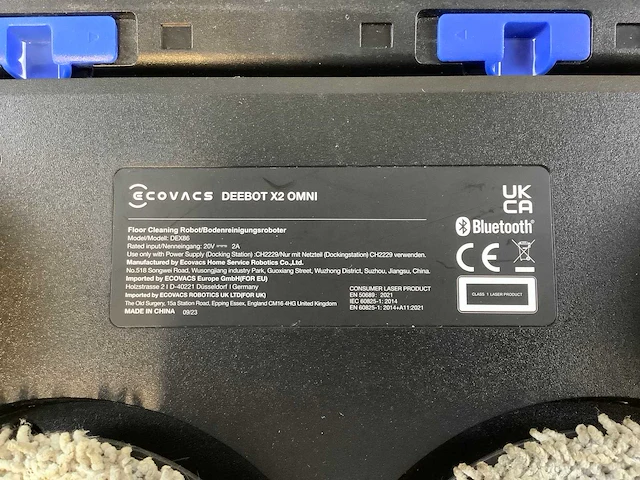 Ecovacs deebot x2 omni robotstofzuiger - afbeelding 9 van  9