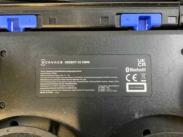 Ecovacs deebot x2 omni robotstofzuiger - afbeelding 9 van  9