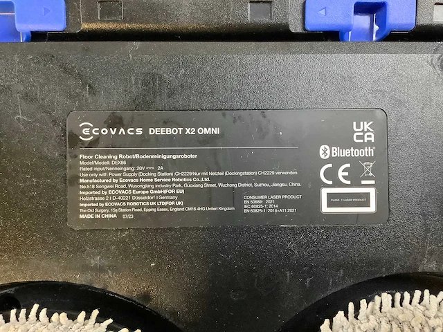 Ecovacs deebot x2 omni robotstofzuiger - afbeelding 8 van  8