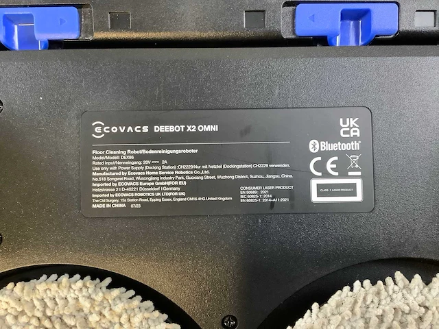 Ecovacs deebot x2 omni robotstofzuiger - afbeelding 9 van  9