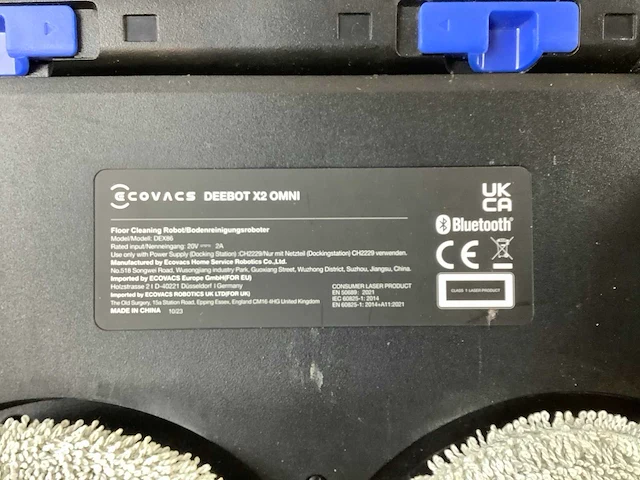 Ecovacs deebot x2 omni robotstofzuiger - afbeelding 7 van  7