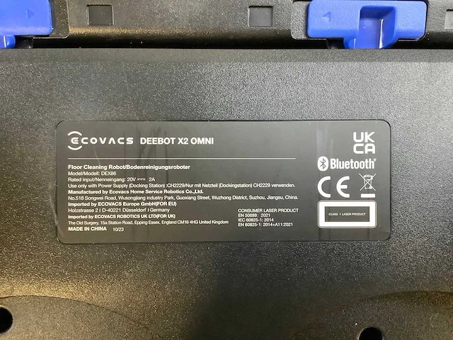 Ecovacs deebot x2 omni robotstofzuiger - afbeelding 8 van  8