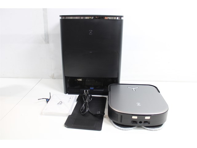 Ecovacs deebot x2 omni zuig en dweilrobot met all-in-one omnistation 15 mm dweilsysteem warmwaterdweilreiniging ai ondersteunde navigatie - afbeelding 5 van  6