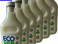Ecover wasverzachter zero gevoelige huid 0% parfum & 0% kleurstoffen voordeelverpakking 6 x 1.5 l - afbeelding 1 van  1