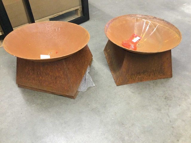 Ed - ff149 - vuurschaal, diameter 57 cm (2x) - afbeelding 1 van  4