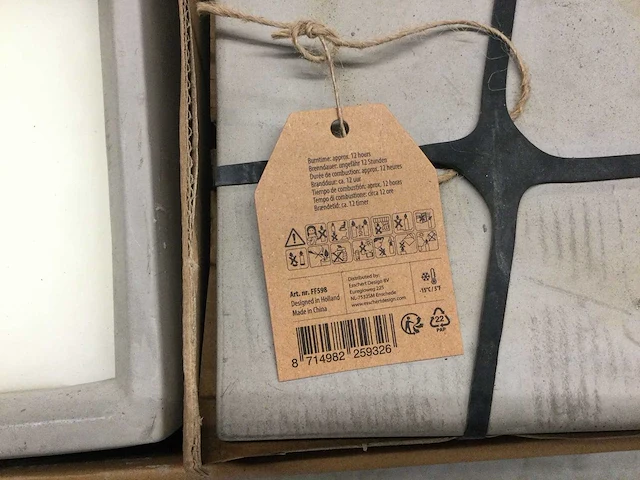 Ed - ff598 - pallet vol met tuinkaarsen maat m. - afbeelding 7 van  7