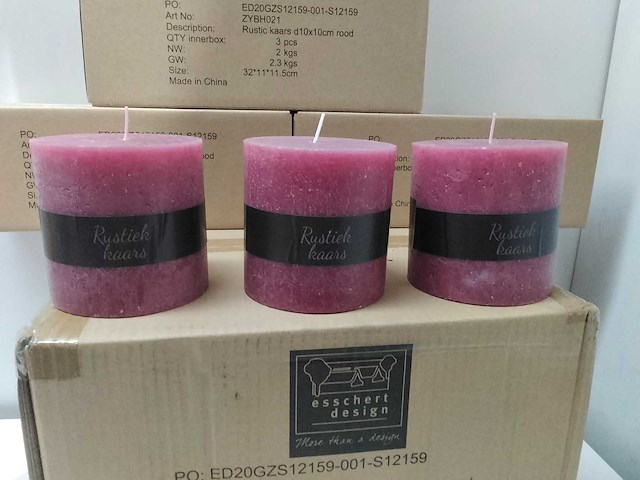 Ed - rustieke kaarsen (36x) - afbeelding 2 van  4