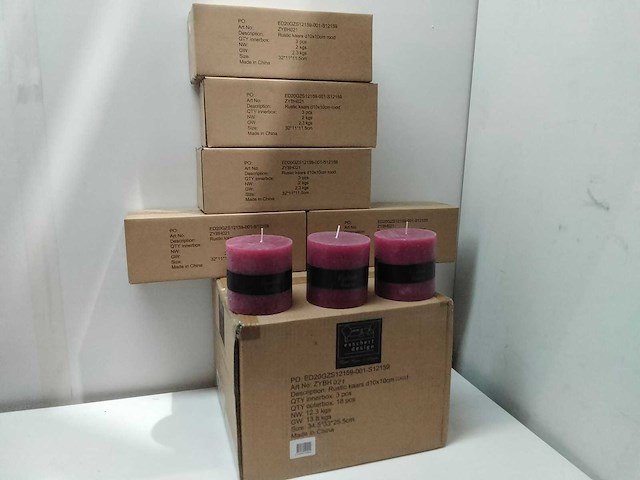 Ed - rustieke kaarsen (36x) - afbeelding 1 van  4