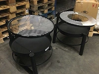 Ed - vuurschaal met bbq functie. (2x) - afbeelding 2 van  3