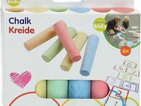 Eddy toys - stoepkrijt 12 stuks o011 - afbeelding 3 van  3