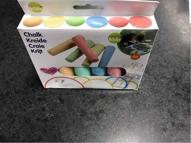 Eddy toys -krijt (252x) - afbeelding 2 van  4