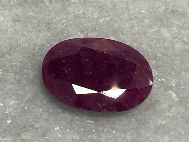 Edelsteen - 16.05 natuurlijke robijn - afbeelding 1 van  5