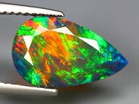 Edelsteen - black opal - 2.64 ct - afbeelding 1 van  5