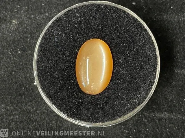 Edelsteen - oranje edelsteen - afbeelding 1 van  2