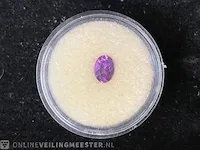 Edelsteen - paarse edelsteen - afbeelding 1 van  2