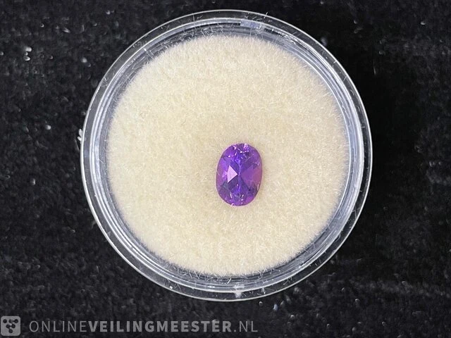 Edelsteen - paarse edelsteen - afbeelding 1 van  2