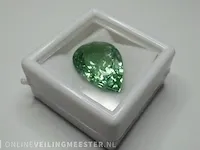 Edelsteen, 11.98 ct natural unheated apple green apatite - afbeelding 3 van  13