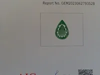 Edelsteen, 11.98 ct natural unheated apple green apatite - afbeelding 8 van  13
