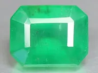 Edelsteen, 1.80 ct natural green zambian emerald - afbeelding 1 van  13