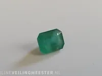 Edelsteen, 1.80 ct natural green zambian emerald - afbeelding 9 van  13