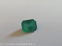 Edelsteen, 1.80 ct natural green zambian emerald - afbeelding 10 van  13