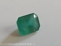 Edelsteen, 1.80 ct natural green zambian emerald - afbeelding 11 van  13