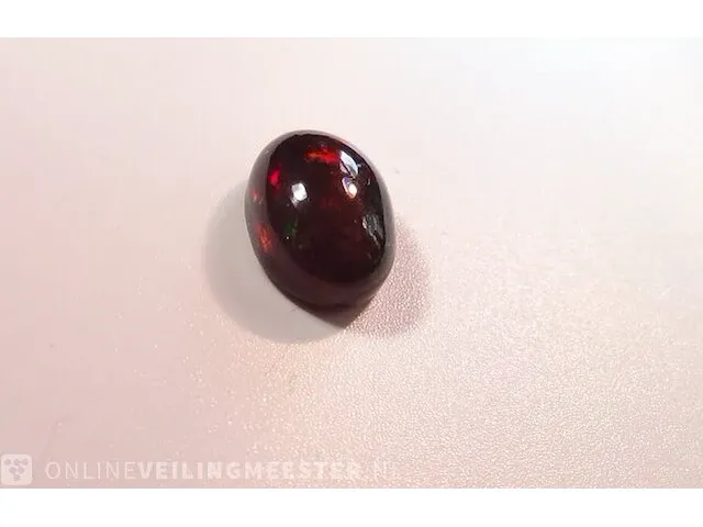 Edelsteen, 2.70 ct natural black opal. - afbeelding 16 van  16
