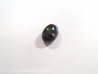 Edelsteen, 3.00 ct natural solid black opal - afbeelding 7 van  11