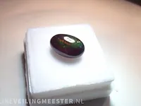 Edelsteen, 3.00 ct natural solid black opal - afbeelding 11 van  11