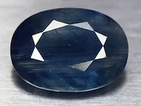 Edelsteen, 3.02 ct natural solid black opal - afbeelding 10 van  11
