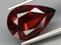 Edelsteen, 3.83 ct red spinel maesai,thailand - afbeelding 1 van  8