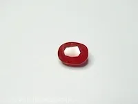 Edelsteen, 3.90ct pinkish red sapphire. - afbeelding 2 van  7