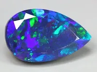 Edelsteen, 4.24 ct natural black opal