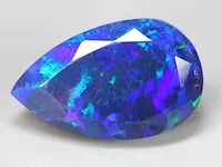 Edelsteen, 4.24 ct natural black opal - afbeelding 9 van  16
