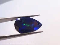 Edelsteen, 4.24 ct natural black opal - afbeelding 13 van  16