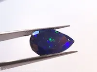 Edelsteen, 4.24 ct natural black opal - afbeelding 14 van  16