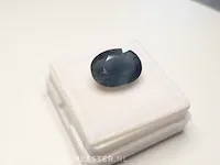 Edelsteen, 6.05 ct natural kanchanaburi blue sapphire - afbeelding 8 van  11